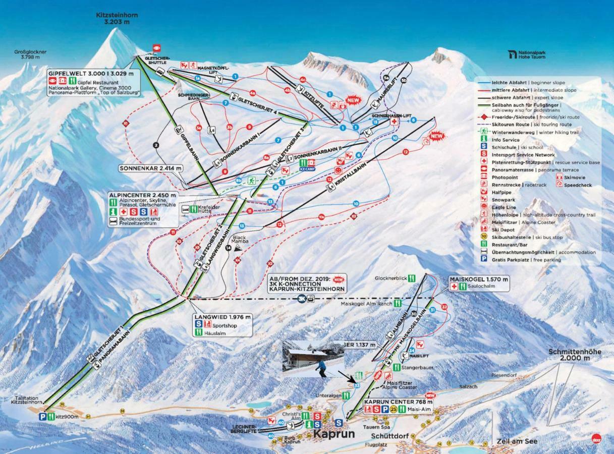 Chalet Maiskogel カプルーン エクステリア 写真